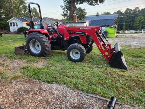 Mahindra 4540 with FEL